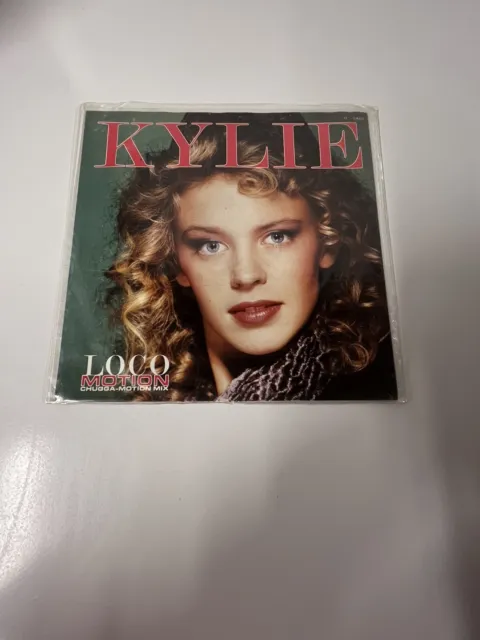 oz 12 inch single kylie minogue locomotion vinyl record  With Plastic Protector