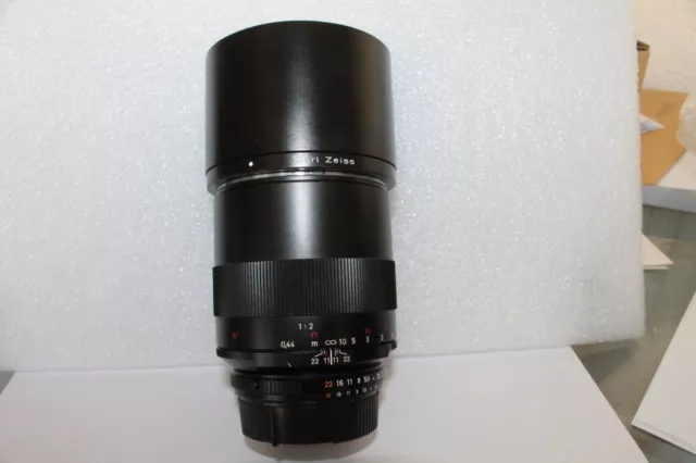 Nikon Carl Zeiss Makro-Planar 100mm F 2.0 T* ZF-2 Nikon AiS passt Objektiv