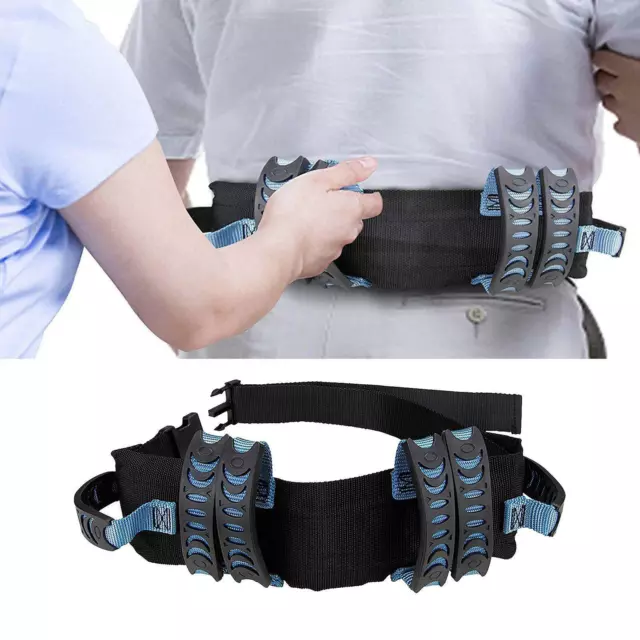 Nursing Safety Transfer Gait Belt Quick Release Buckle 27” to 55” for