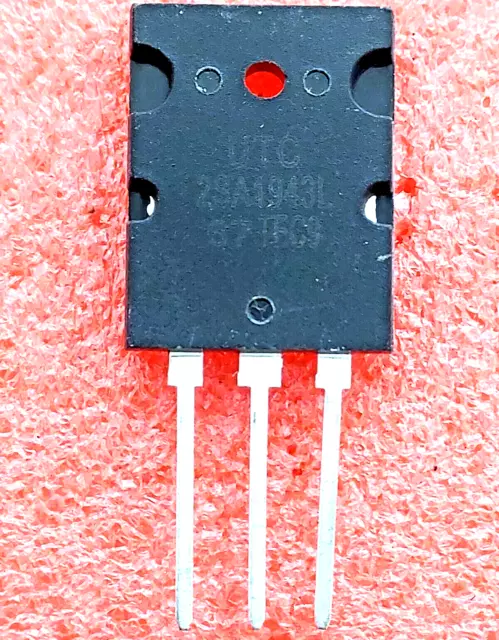 1pcs 2SA1943L  Si PNP Power Transistor 230V  15A 150W 30MHZ TO3PL