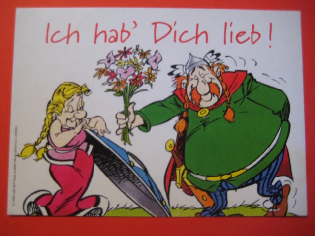 Fumetto Asterix In Tedesco Asterix E Obelix Volume 39 - Asterix Und Der Greif, Edizione Tedesca, Nuovo E Intatto Exosister Deck - Foto 4