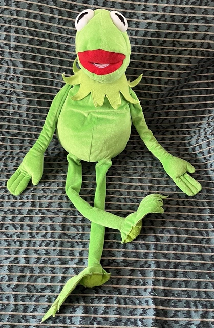 KERMIT THE FROG Wired Large Soft Plush Toy Doll 25” RARE The Muppets £ ...