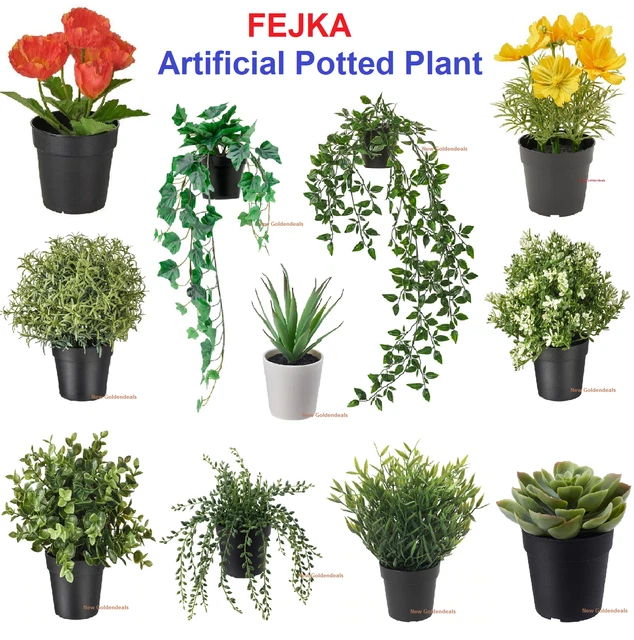 IKEA FEJKA ARTIFICIAL Potted Plant, In/Outdoor Plants Long Lasting