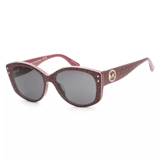 Michael Kors Women's MK2175U-392387 Charleston 54mm Merlot Sunglasses