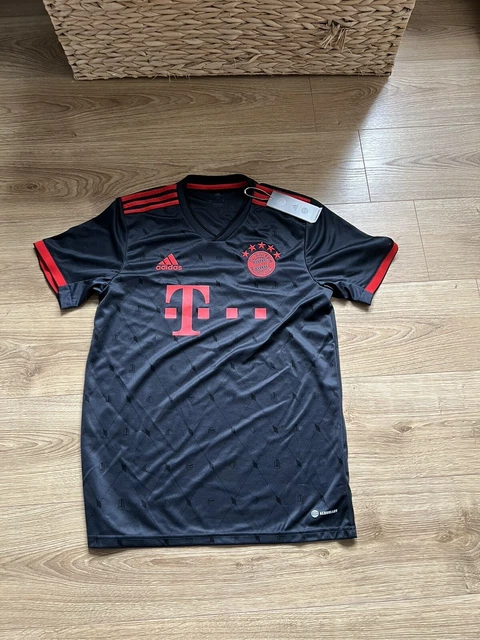 Bayern München Trikot Gr. M Grau Rot CL Autogramm Kahn 21/22 Adidas
