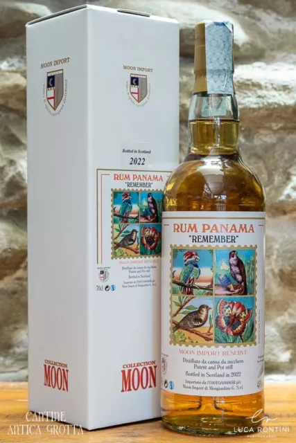 Rum  Panama Collezione Remember Moon Import 70c45% Distillato Affinato in Scozia