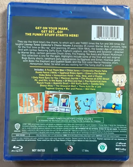 Looney Tunes Collectors Choice Volume 3 (Warner March 2024) Blu-ray 2