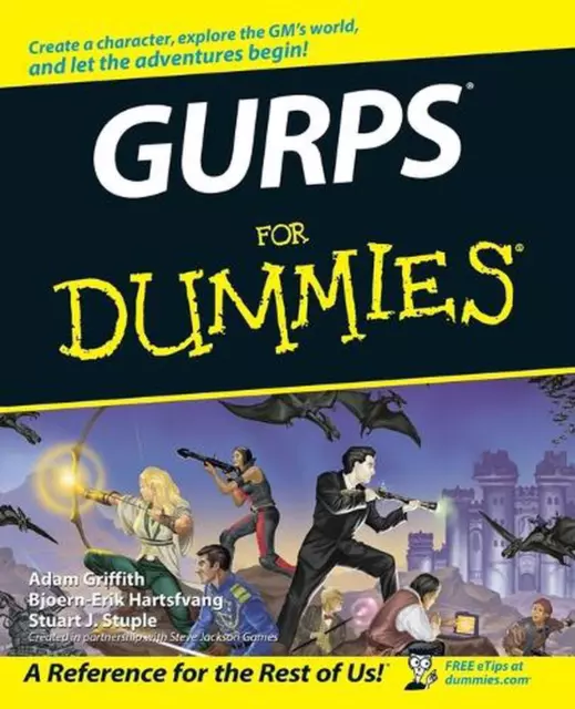 GURPS For Dummies by Adam Griffith (English) Paperback Book