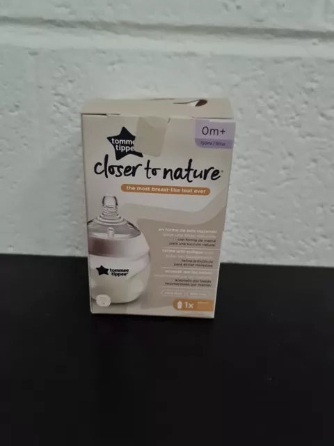 Tommee Tippee 3x 150ml Closer to Nature  Baby Bottle