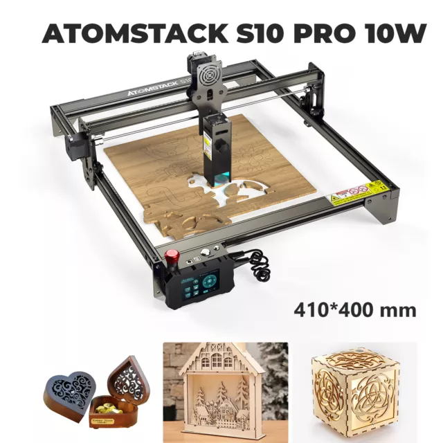 ATOMSTACK S10 Pro Laser Engraver Graviermaschine DIY Lasergravurmaschine Q4G4