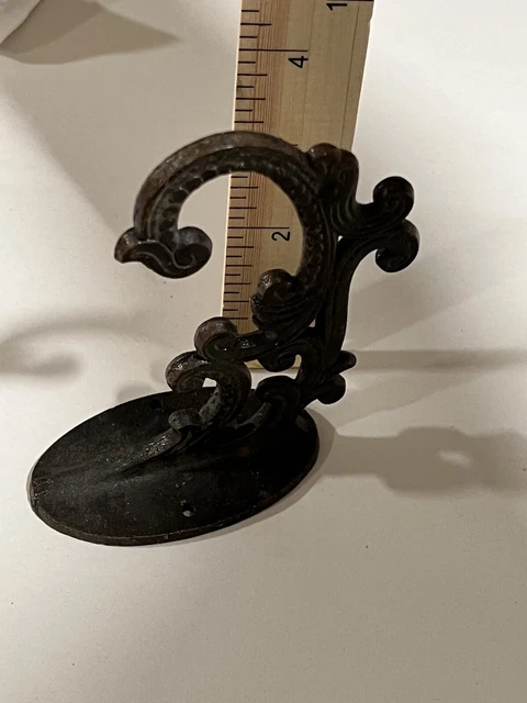 Antique Cast Iron Ceiling or Wall Hook 2