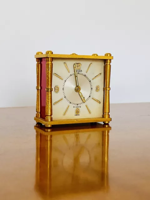 Réveil jaeger Lecoultre Memovox Jubilé 62 Alarm Clock Orologio Watch