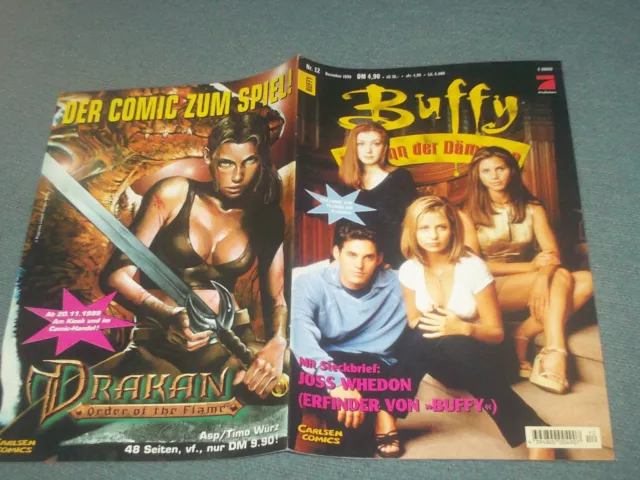 Buffy Im Bann Der Dämonen Comic Heft Nr.12 + Poster