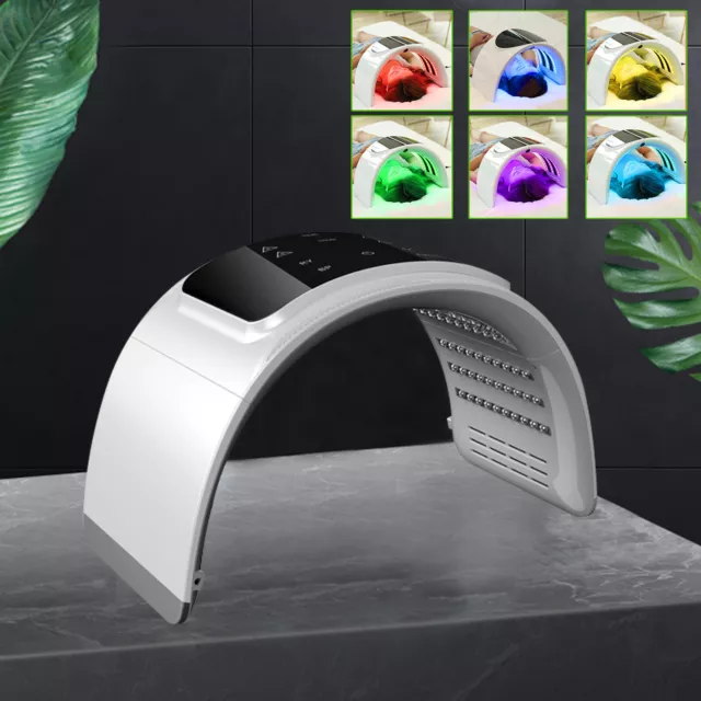 7-Color LED Light Therapy Rejuvenation Beauty Anti-aging Facial Skin Machine