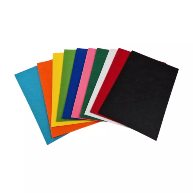 Diversidad creativa paquete de 10 alfombras de fieltro de colores base perfecta para manualidades