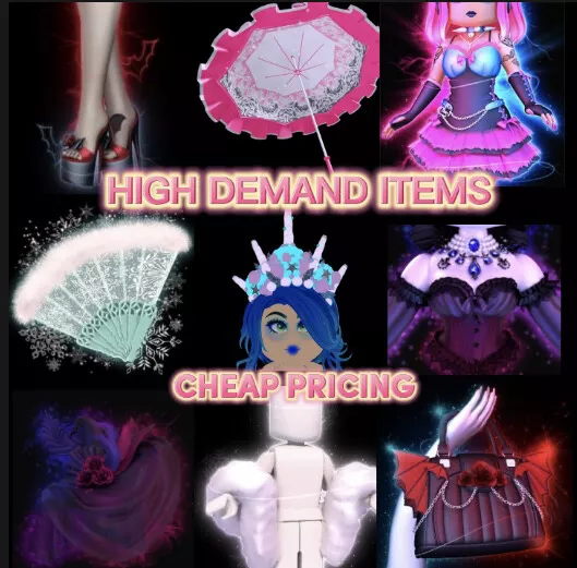 ROYALE HIGH - (Halloween Halo 2018 + Shadow Empress Set + 200K Diamonds) -  Cheap £78.37 - PicClick UK