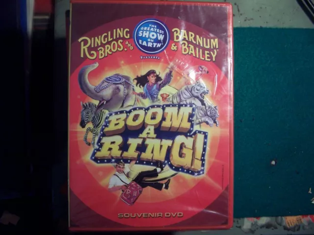 Ringling Brothers Barnum & Bailey Boom A Ring 2008 Souvenir DVD