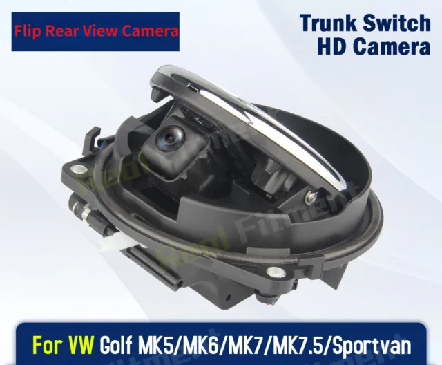 For VW Golf 5 Golf 6 Golf 7 MK5 MK6 MK7 Flip Rear View Camera Reverse Emblem