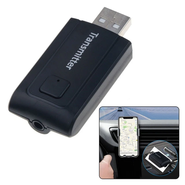 USB Bluetooth 5.0 Transmetteur Récepteur Adaptateur sans Fil for PC Kit Voiture