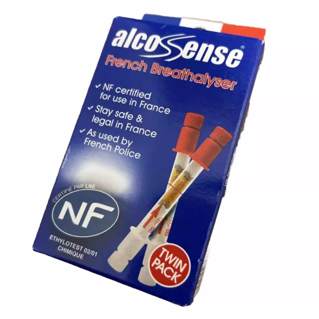 AlcoSense French NF Certified Breathalyzers for France | Breathalyser Twin Pack