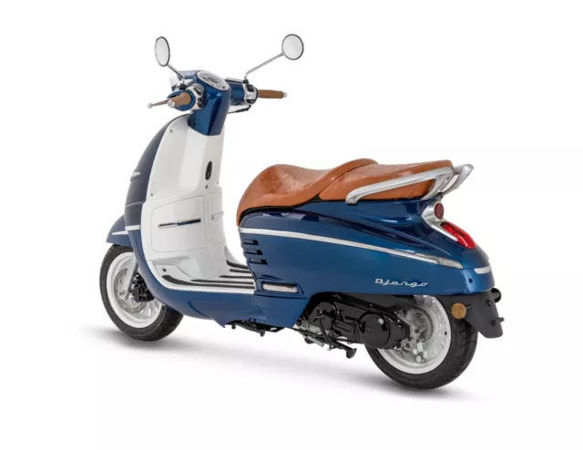 PEUGEOT DJANGO 125cc REV N' GO LEARNER LEGAL SCOOTER TWIST & GO - CLASSIC LOOK