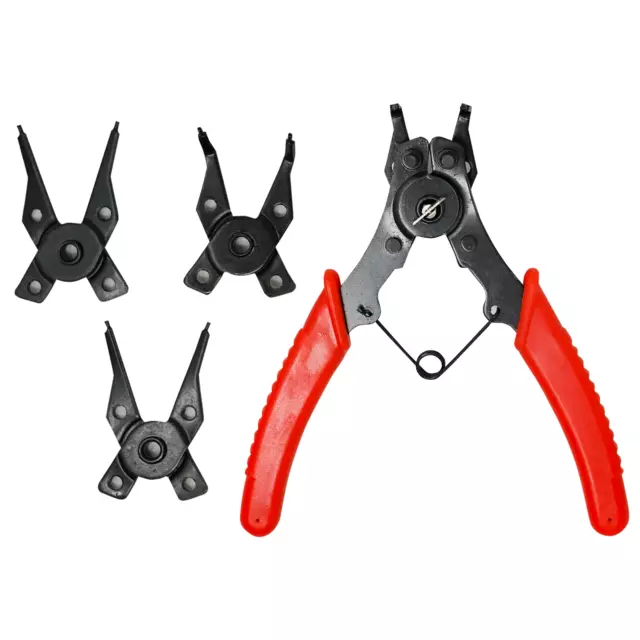 Circlip Pliers 4 in 1 Snap Ring Plier Combination Spring Internal External