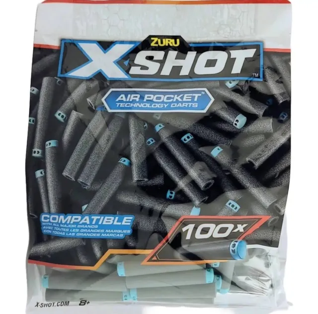 XShot 100 Soft Nachfüll Darts Pfeile Elite Clip für NERF N-Strike Kind Spielzeug