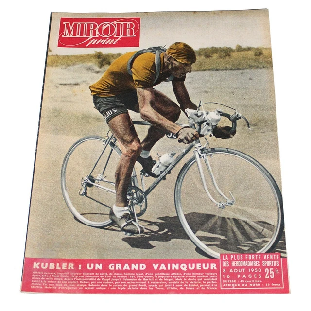 Revue Miroir Sprint Le miroir du Tour n°525 du 2 juillet 1956 CYCLISME