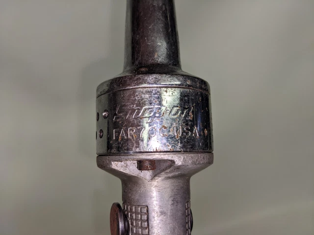 Vintage SNAP-ON Tools FAR70C Pneumatic Air Ratchet 3/8 Drive (1B) 6