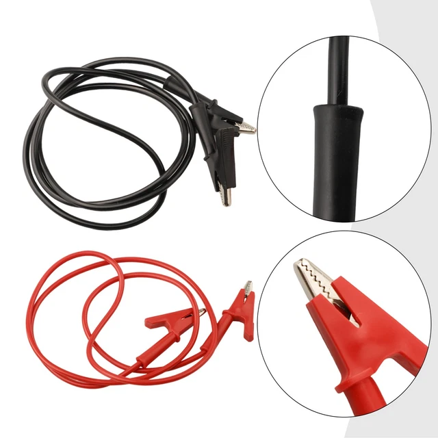 60 Pezzi Di Clip A Coccodrillo In Metallo 53mm Per Test Elettrici E Batterie - Morsetti Nichelati