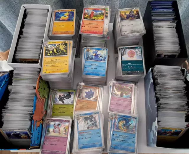 100 Pokemon Cards Bulk Lot - No Duplicates - 10 Holo Rares Guaranteed - Genuine