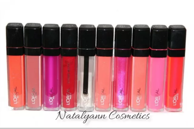 L'Oreal INFALLIBLE MEGA LIP GLOSS  or Matte all  shades available NEW + FREE P&P
