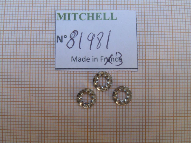 2 pieces RONDELLE APPUI 498X et autre MOULINETS MITCHELL