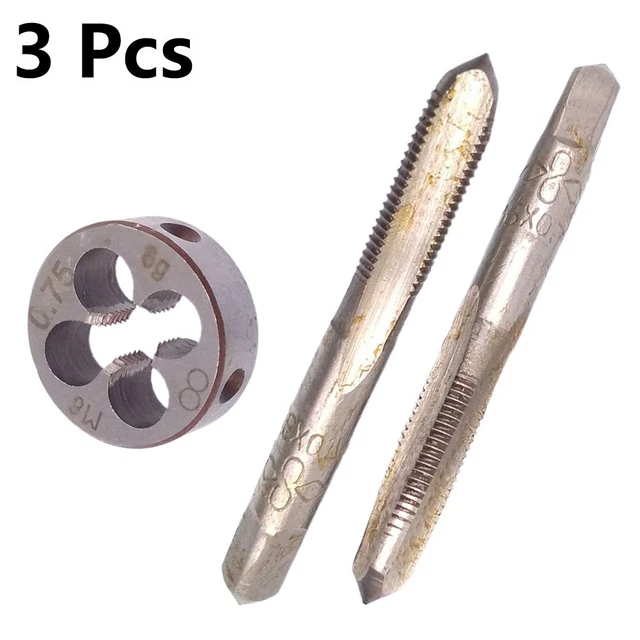 Set di bussare filettatura metrica kit strumenti lavorazione metalli trapano filettato tubi