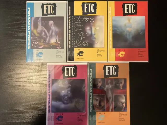 Etc  - #1-5 Piranha Press (Dc Comics) - Complete Set  - 1989 Nm