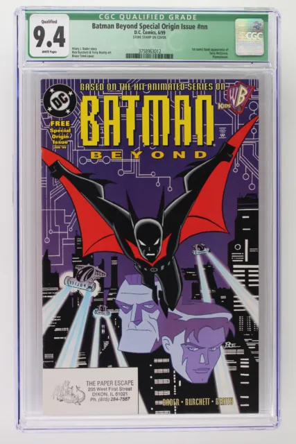 Batman Beyond Special Origin Issue #nn - DC 1999 CGC 9.4 1st comic book appearan