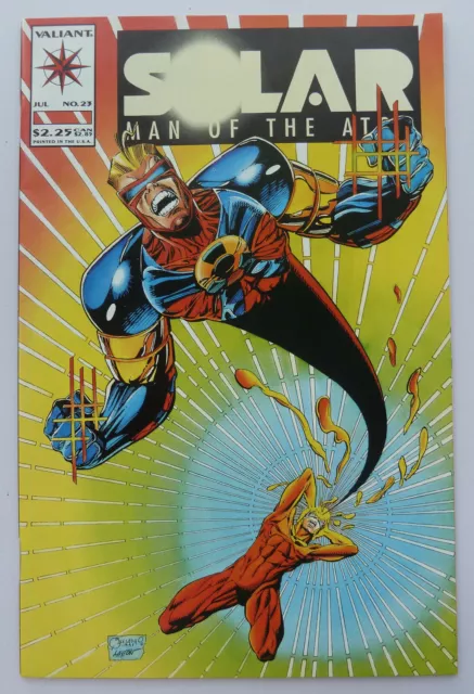 Solar Man of the Atom #23 - Valiant Comics July 1993 VF 8.0