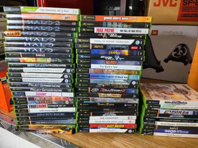 original xbox games joblot - 72 Games Free Delivery ( Untested)