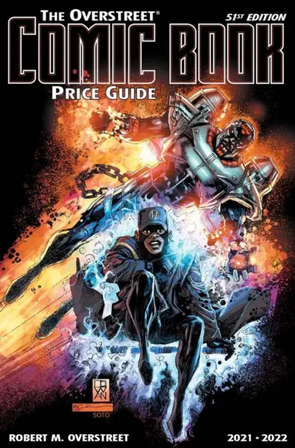 2021-2022 Overstreet Comic Book Price Guide 51st Grade Static / Hardware Cover