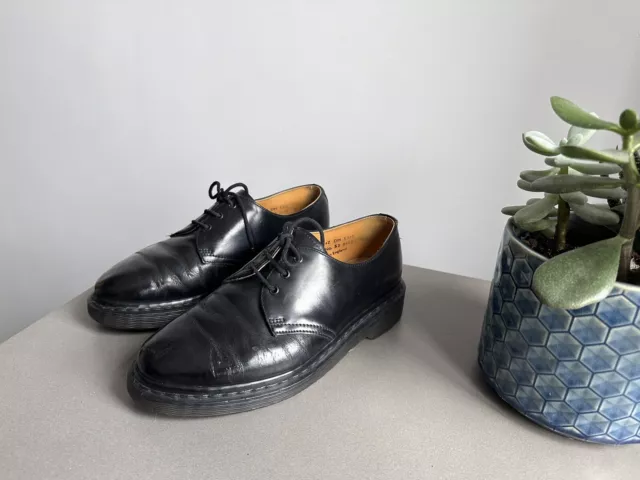 Dr Martens ‘Made In England’ Black Leather Shoes/ Boots/ Brogues Size U.K. 4