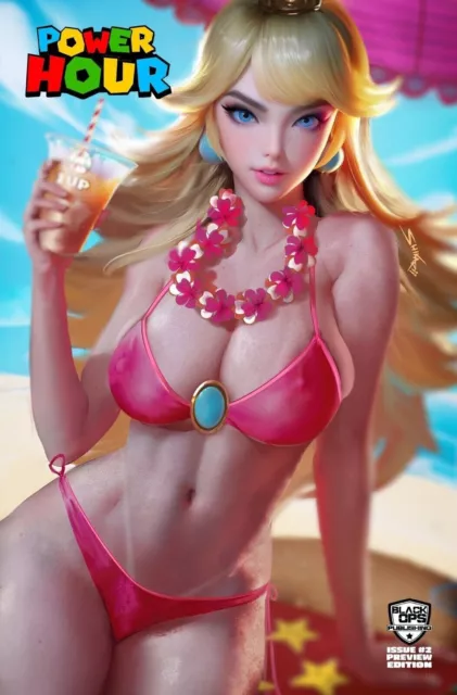 Power Hour #2 Preview Shikarii Princess P Variant Cover Black Ops Publishing