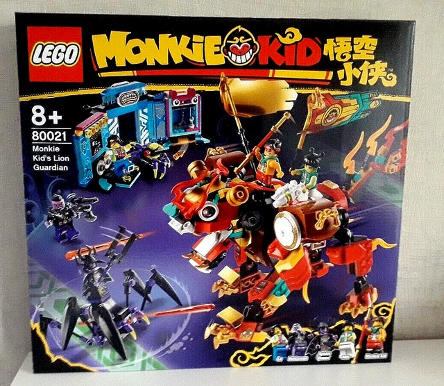 LEGO MONKIE KID 80021 Monkie Kids guardiano del leone (Lion Guardian ...