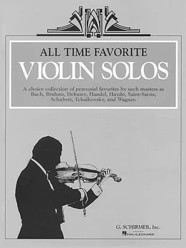 All Time Favorite Violin Solos: Violin and Piano - Paperback - GOOD