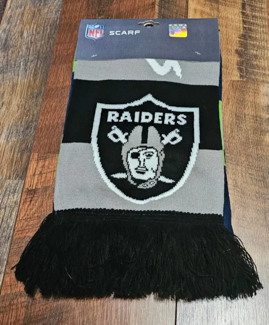 LA Raiders vs Seattle Seahawks London Games NFL Black, Gray, Green & Blue NWT