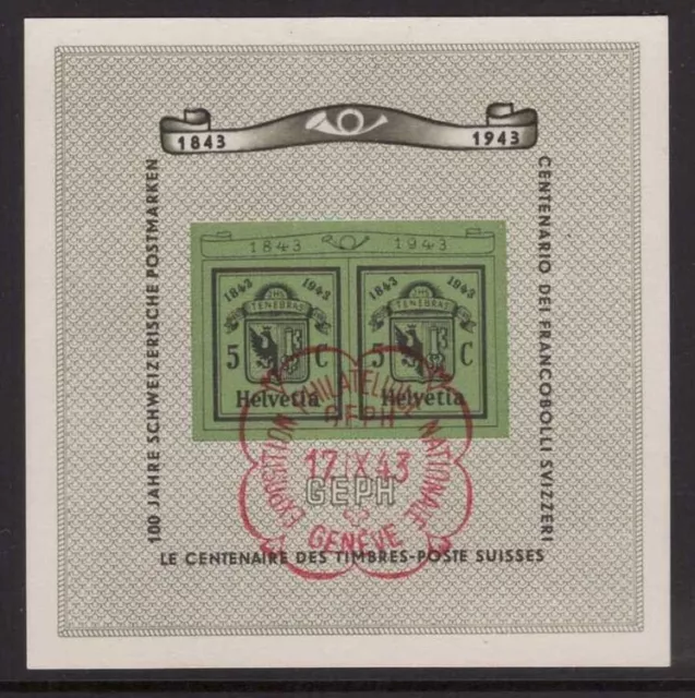 # 40 --- Genferblock  Ausgabetag