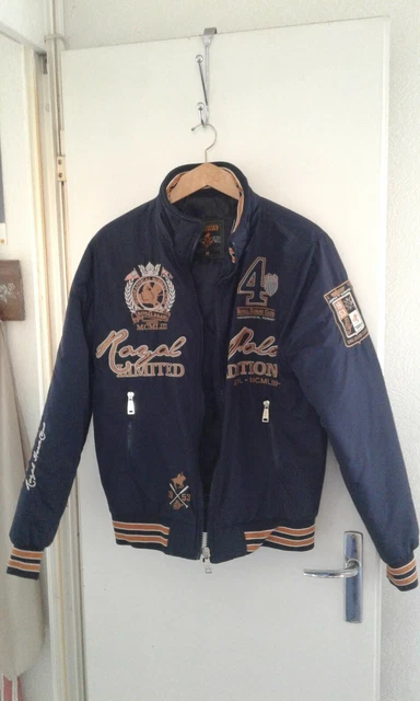 Veste Bombers LAMBRETTA Légère - Noir, Taille XXL Homme, Neuf Avec étiquettes