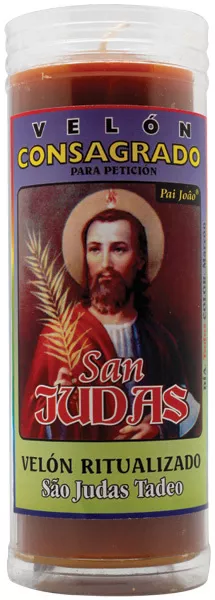 non-Tissé Consagrado San Judas (Conditionnement Rituel) 14 x 5,5cm Pai Joao