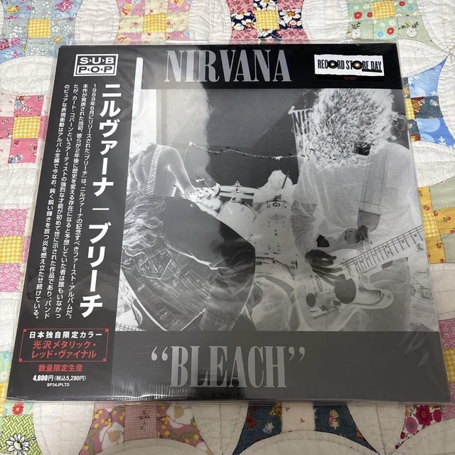 NIRVANA BLEACH RED Vinyl £142.37 - PicClick UK