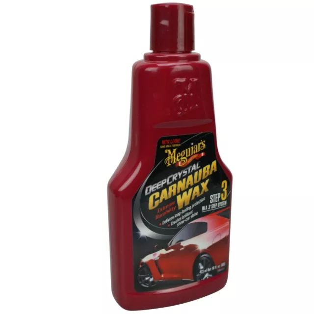 Cera Coche Meguiar`S Profundo Cristal Carnauba Cera Paso 3 473ML