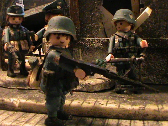 PLAYMOBIL PERSONNALISÉ SOLDAT Italien Onu (Afganistan-2016) Ref-0005 Bis EUR 40,00 - FR